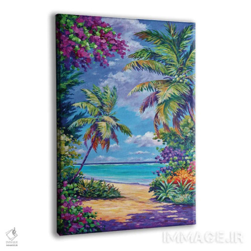 تابلو رنگهای ساث ساند اثر جان کلارک - نمای پرسپکتیو محصول