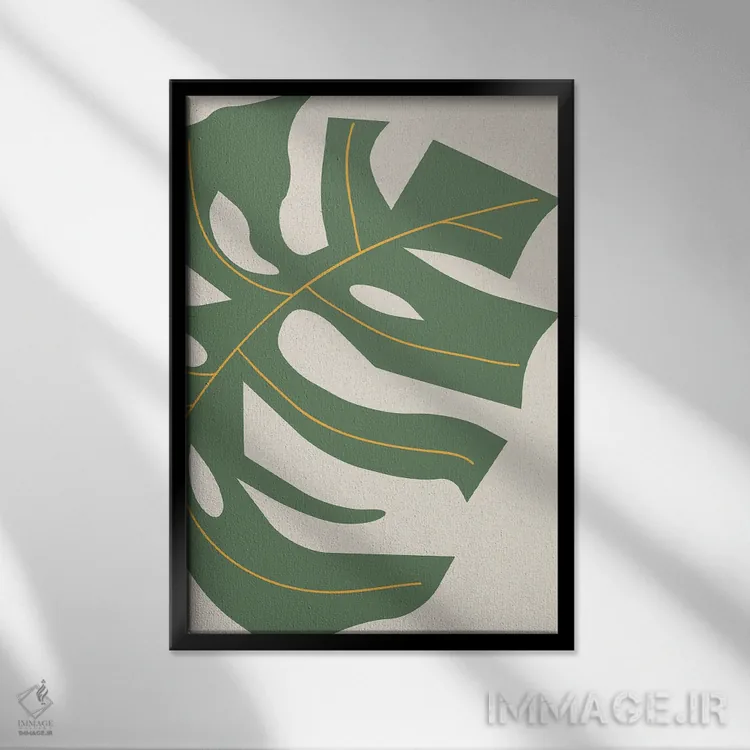 تابلو بئونسی A1-۵۰ اثر آرت میرانو - نمای قابدار مشکی