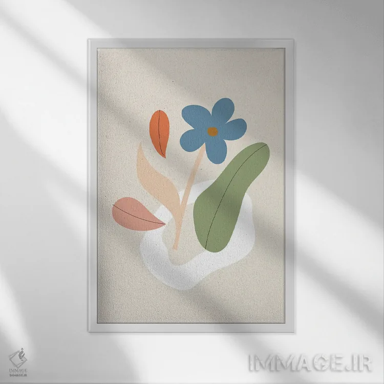 تابلو بئونسی A1-۴۱ اثر آرت میرانو - نمای قابدار سفید