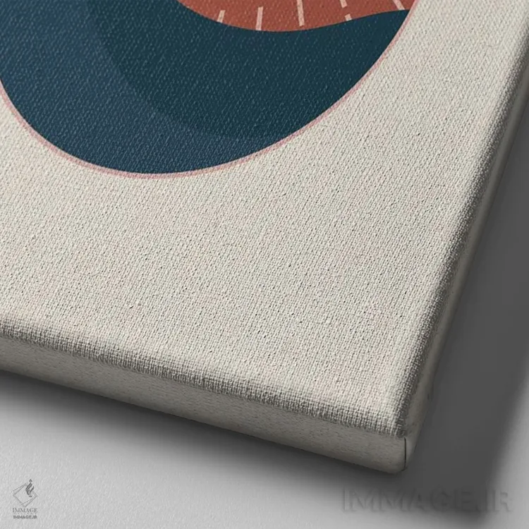 تابلو برومن K2-۵۹ اثر آرت میرانو - نمای نزدیک بافت بوم