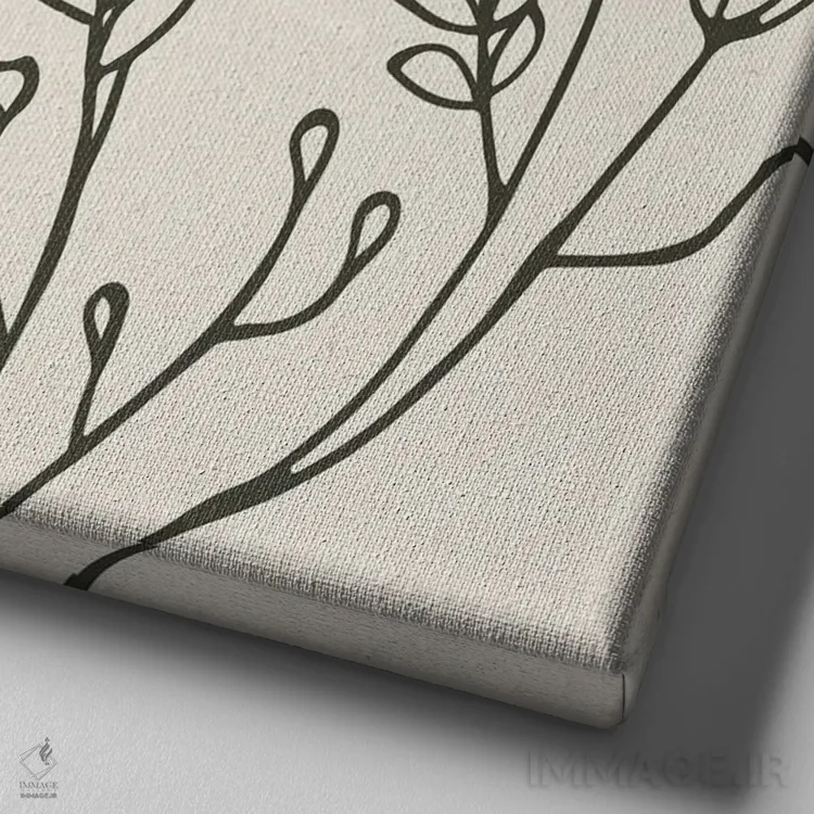 تابلو تاپفوس H5-۵۰ اثر آرت میرانو - نمای نزدیک بافت بوم