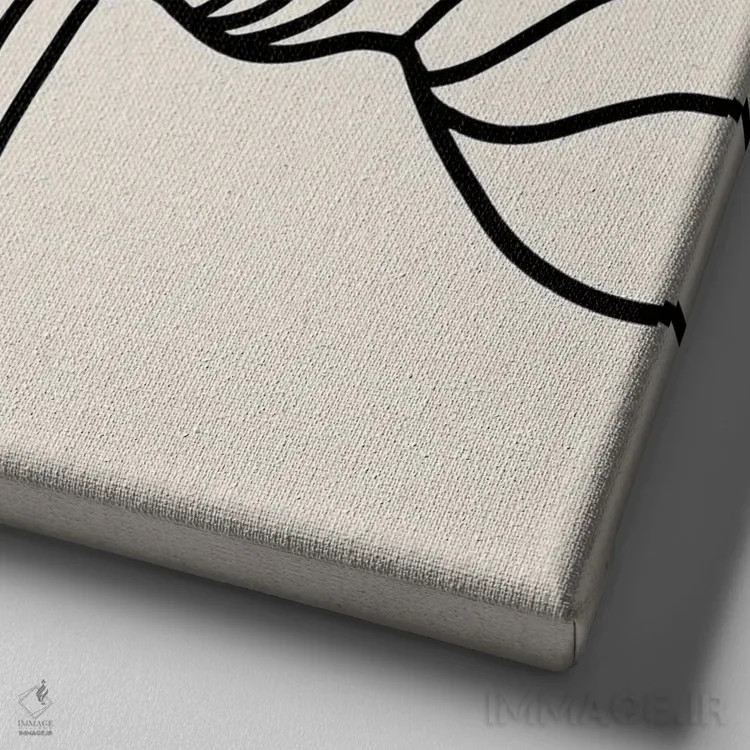 تابلو تاپفوس H5-۵۲ اثر آرت میرانو - نمای نزدیک بافت بوم