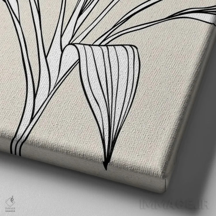 تابلو تاپفوس H5-۶۲ اثر آرت میرانو - نمای نزدیک بافت بوم