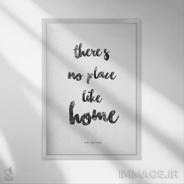 تابلو جودی گارلند اثر آرت میرانو - نمای قابدار سفید