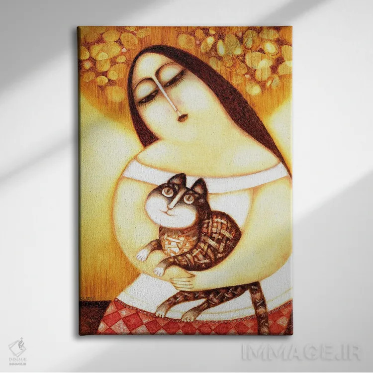 تابلو سیلوی اثر آرت میرانو - نمای روبهرو روی دیوار