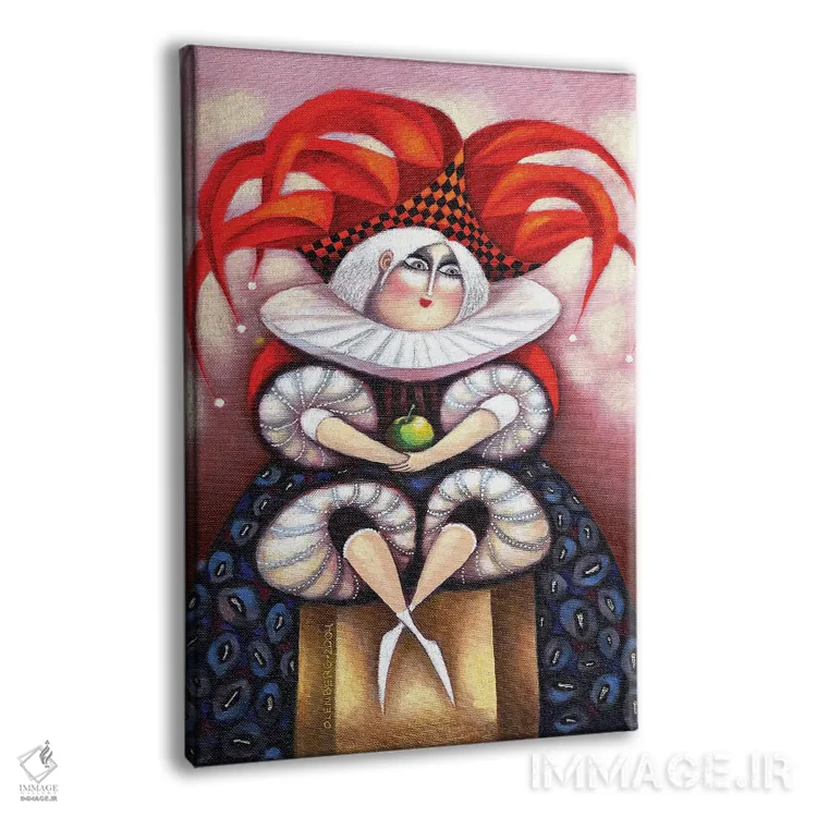 تابلو آریان اثر آرت میرانو - نمای پرسپکتیو محصول