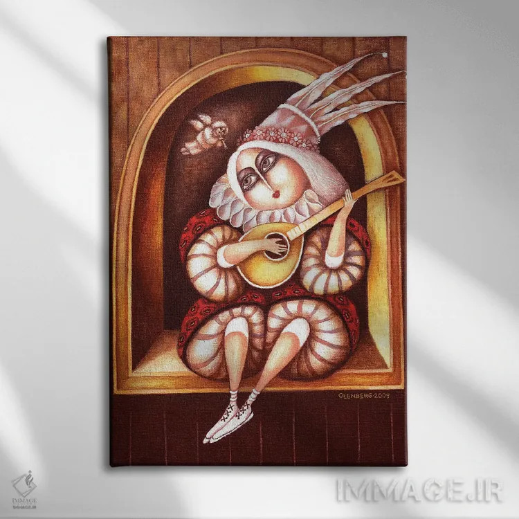 تابلو اورلی اثر آرت میرانو - نمای روبهرو روی دیوار