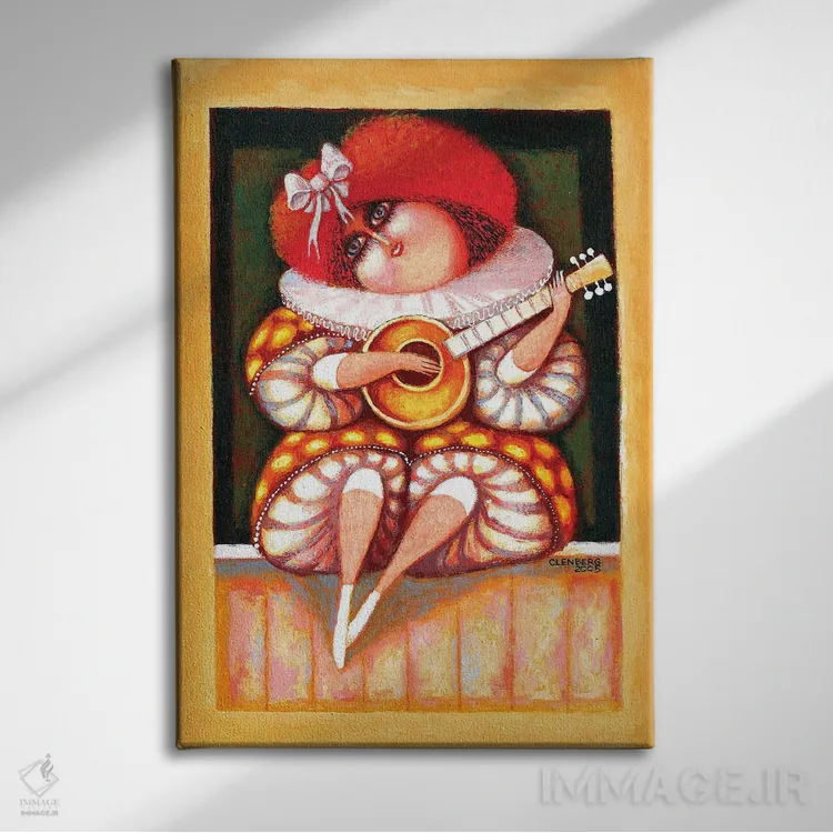 تابلو مارسلا اثر آرت میرانو - نمای روبهرو روی دیوار