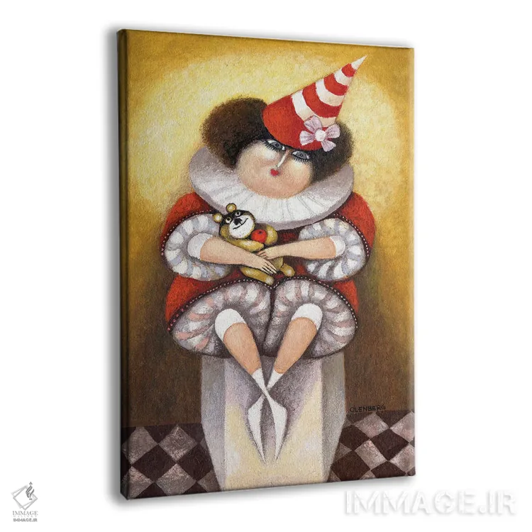 تابلو ترزا اثر آرت میرانو - نمای پرسپکتیو محصول