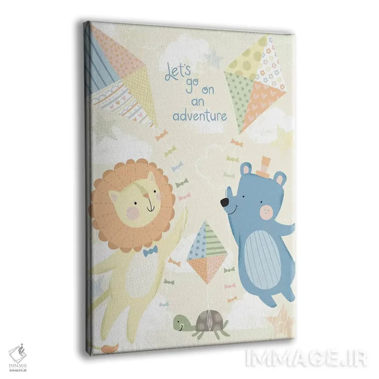 تابلو ماجراجویی بادکنکی کودک II اثر آرولین ویدرهولد - نمای پرسپکتیو محصول