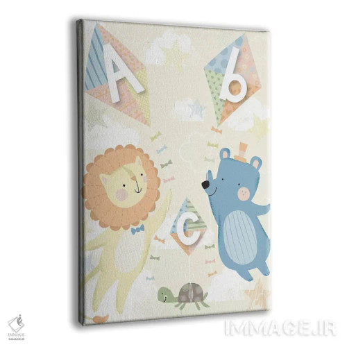 تابلو ماجراجویی بادکنکی کودک III اثر آرولین ویدرهولد - نمای پرسپکتیو محصول