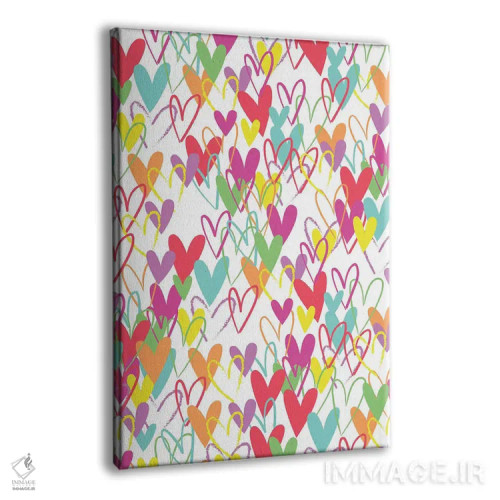 تابلو قلبها اثر آرولین ویدرهولد - نمای پرسپکتیو محصول