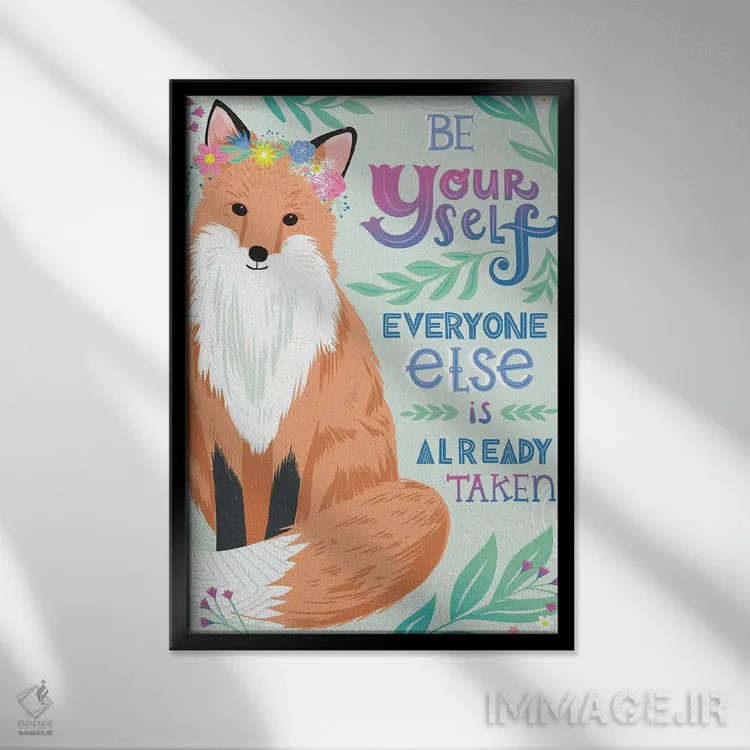 تابلو تکشاخها و درخششها I اثر آرولین ویدرهولد - نمای قابدار مشکی