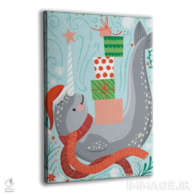 تابلو دریا و احوالپرسی II اثر آرولین ویدرهولد - نمای پرسپکتیو محصول