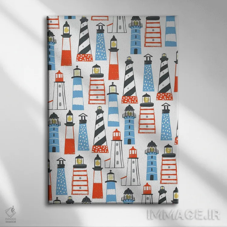 تابلو تفریح در ساحل IV اثر آرولین ویدرهولد - نمای روبهرو روی دیوار