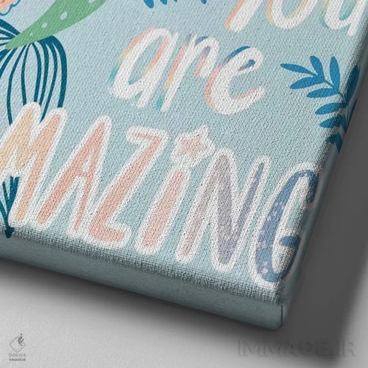 تابلو تفریح افسانهای (قصه پریان) اثر آرولین ویدرهولد - نمای نزدیک بافت بوم