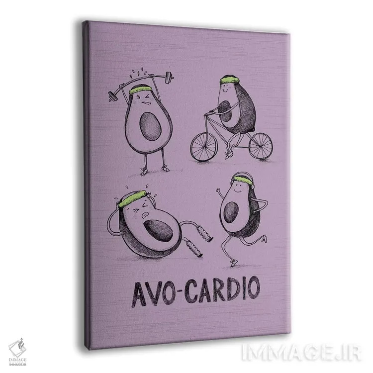 تابلو بسیار شوخطبع V اثر آرولین ویدرهولد - نمای پرسپکتیو محصول