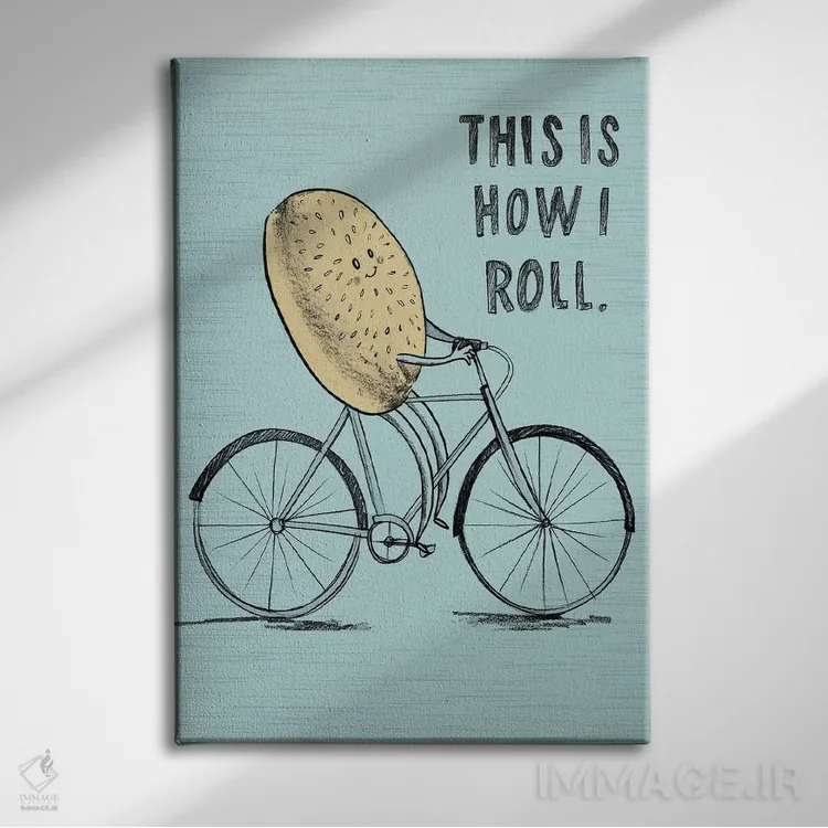 تابلو شوخیهای خیلی بامزه ۱۲ اثر آرولین ویدرهولد - نمای روبهرو روی دیوار