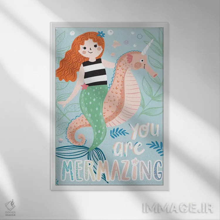 تابلو تفریح افسانهای (قصه پریان) اثر آرولین ویدرهولد - نمای قابدار سفید