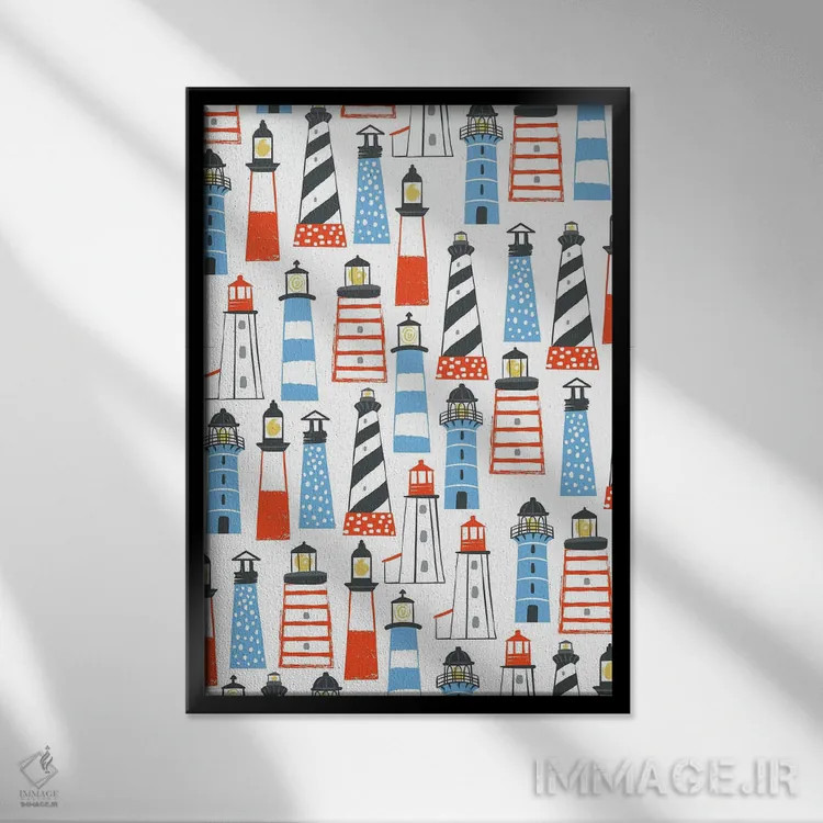 تابلو تفریح در ساحل IV اثر آرولین ویدرهولد - نمای قابدار مشکی