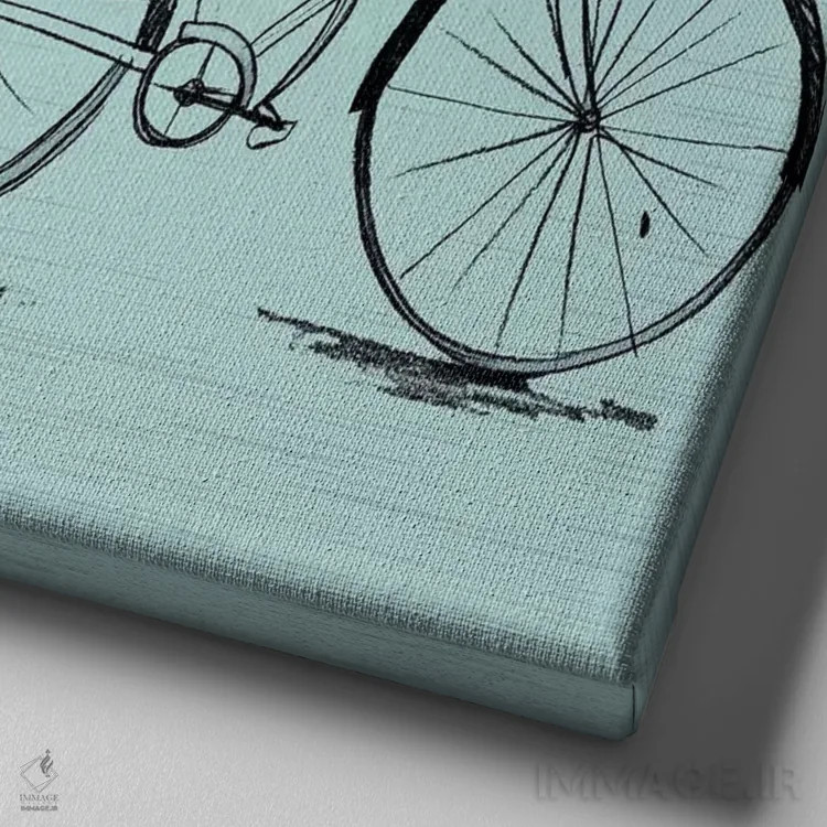 تابلو شوخیهای خیلی بامزه ۱۱ اثر آرولین ویدرهولد - نمای نزدیک بافت بوم