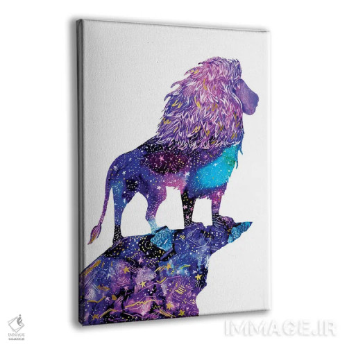 تابلو حیوانات آسمانی ۱۱ اثر آرولین ویدرهولد - نمای پرسپکتیو محصول