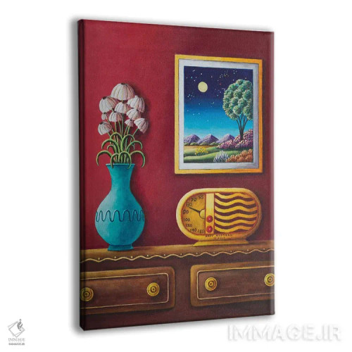 تابلو بازگشت به روزهای رادیویی اثر اندی راسل - نمای پرسپکتیو محصول