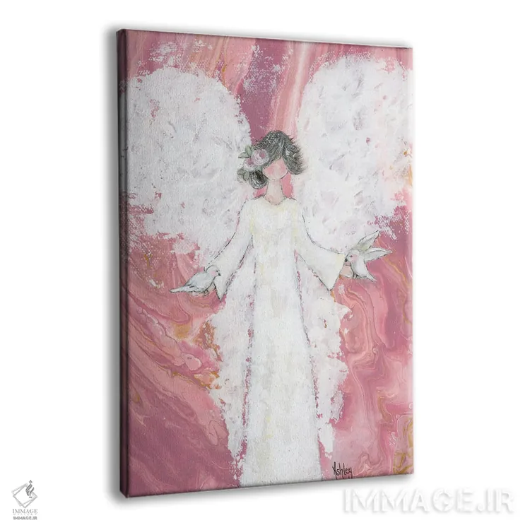 تابلو فرشتهٔ صلح اثر اشلی بردلی - نمای پرسپکتیو محصول