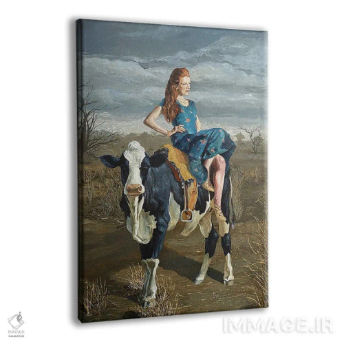 تابلو خوشبین اثر آرتور ریو - نمای پرسپکتیو محصول