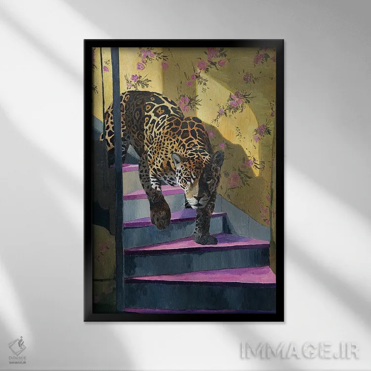 تابلو شبح اثر آرتور ریو - نمای قابدار مشکی