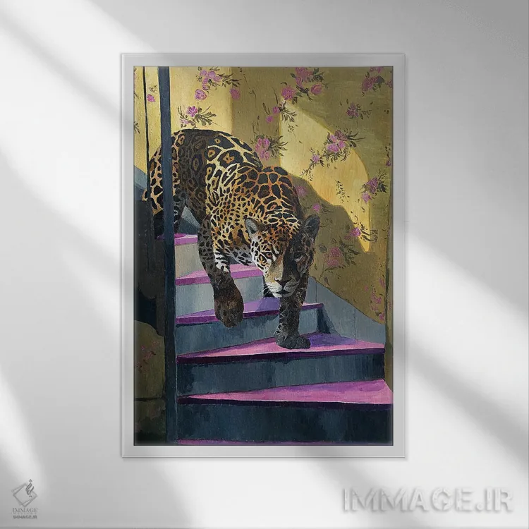 تابلو شبح اثر آرتور ریو - نمای قابدار سفید