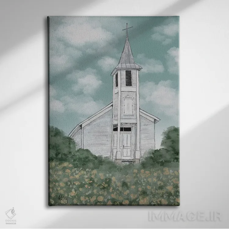 تابلو بیا پرستش کنیم اثر اشلی بردلی - نمای روبهرو روی دیوار