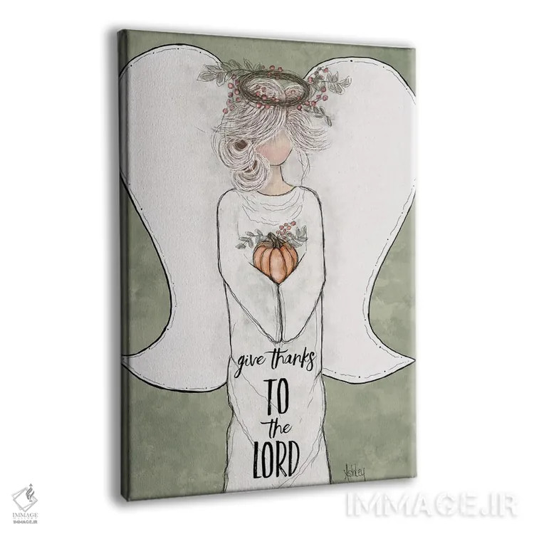 تابلو شکرگزاری کن اثر اشلی بردلی - نمای پرسپکتیو محصول