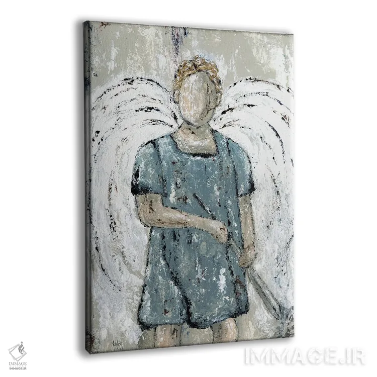 تابلو جنگجوی درون اثر اشلی بردلی - نمای پرسپکتیو محصول