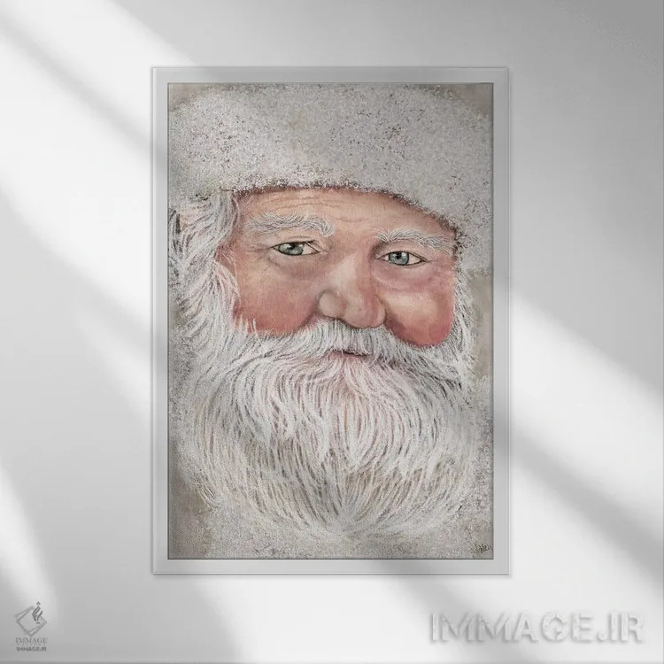 تابلو همیشه ایمان داشته باش II اثر اشلی بردلی - نمای قابدار سفید