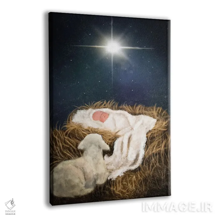 تابلو بیایید او را بپرستیم (سرود معنویتی) اثر اشلی بردلی - نمای پرسپکتیو محصول