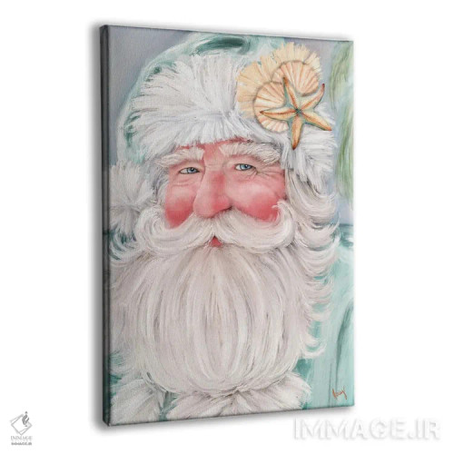 تابلو بابانوئل ساحلی اثر اشلی بردلی - نمای پرسپکتیو محصول