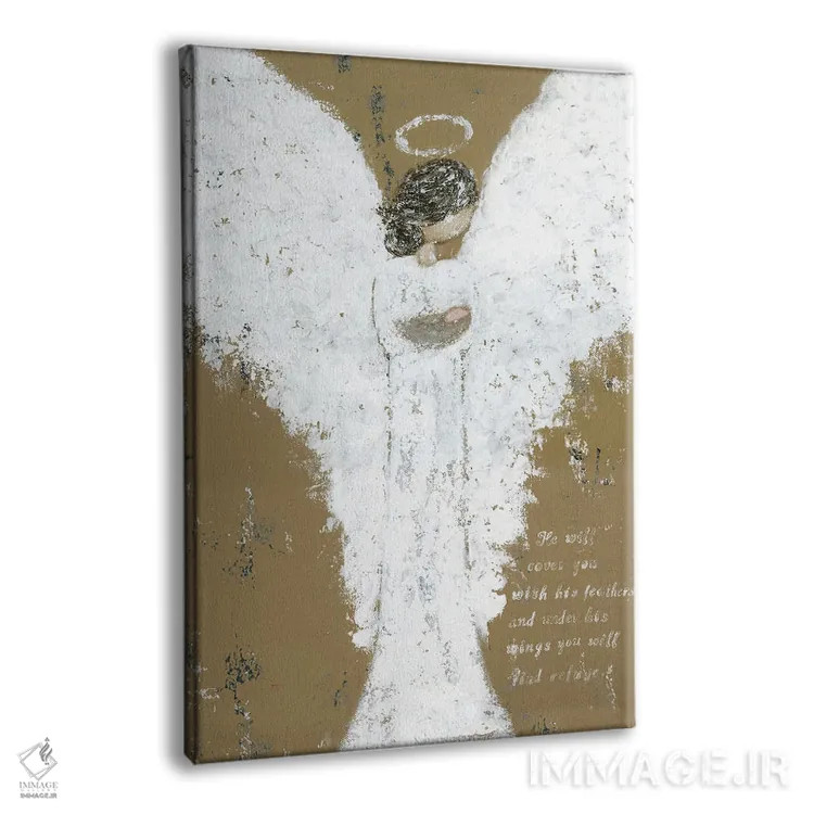 تابلو نوزاد آسمانی اثر اشلی بردلی - نمای پرسپکتیو محصول