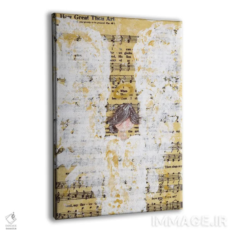 تابلو چه عظیم است تو (مو قهوهای) اثر اشلی بردلی - نمای پرسپکتیو محصول