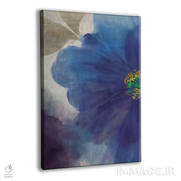 تابلو رویاهای نیلی II اثر آسیا جنسن - نمای پرسپکتیو محصول