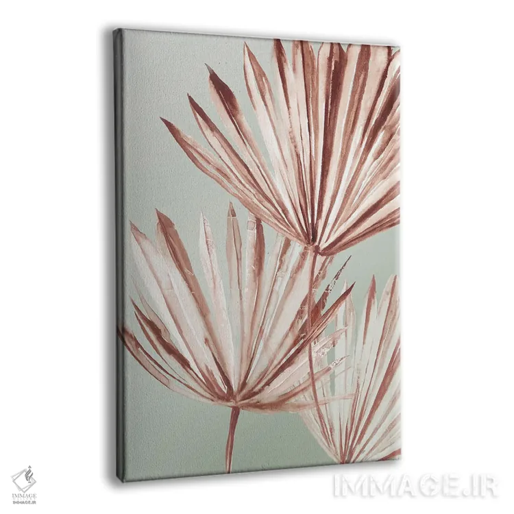 تابلو علفها و نخلها I اثر آسیا جنسن - نمای پرسپکتیو محصول
