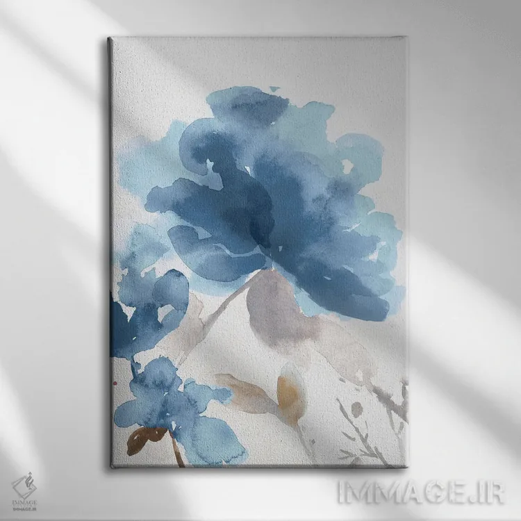 تابلو آرام بیدارم کن II اثر آسیا جنسن - نمای روبهرو روی دیوار