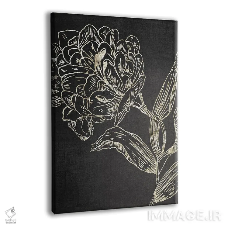 تابلو افسانه گل طلایی II اثر آسیا جنسن - نمای پرسپکتیو محصول