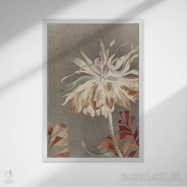 تابلو افسانه I اثر آسیا جنسن - نمای قابدار سفید
