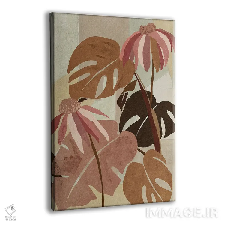 تابلو استوایی داغ I اثر آسیا جنسن - نمای پرسپکتیو محصول