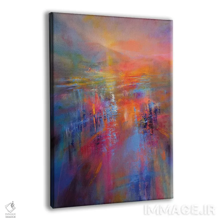 تابلو چشمانداز پرجنبوجوش I اثر آنت شموکر - نمای پرسپکتیو محصول