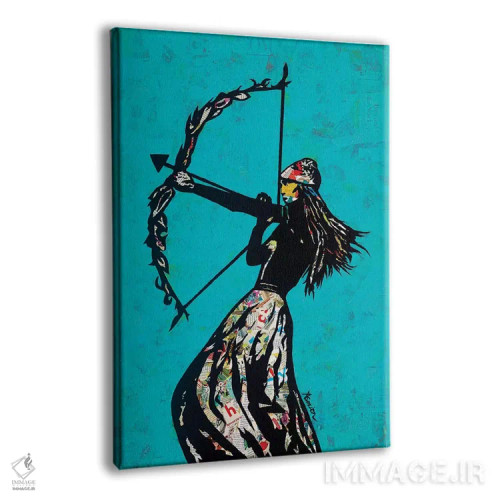 تابلو کماندار اثر امی اسمیت - نمای پرسپکتیو محصول