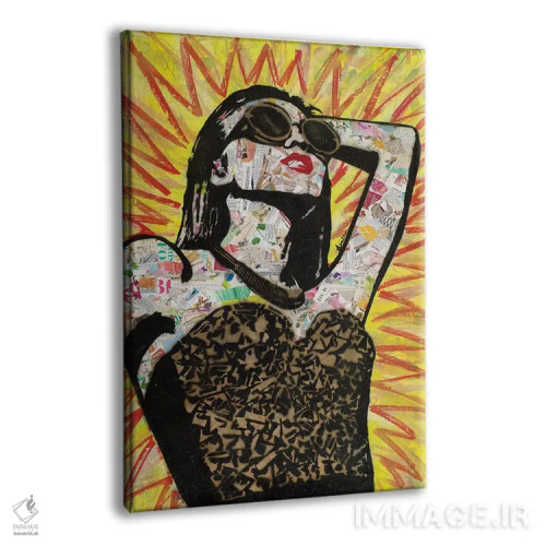 تابلو درخشان باش اثر امی اسمیت - نمای پرسپکتیو محصول