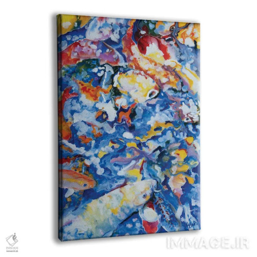 تابلو کوی زرد اثر آرلت اسمولکو - نمای پرسپکتیو محصول