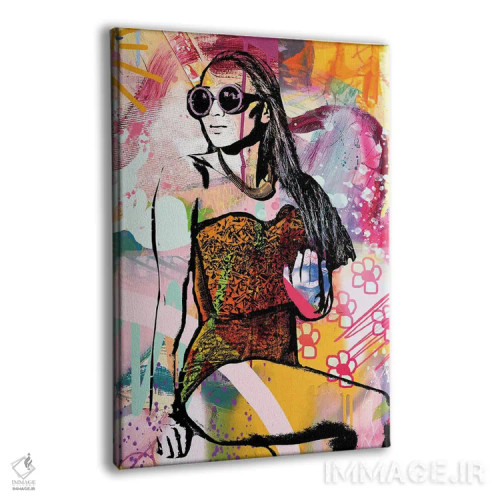 تابلو غافلگیری اثر امی اسمیت - نمای پرسپکتیو محصول